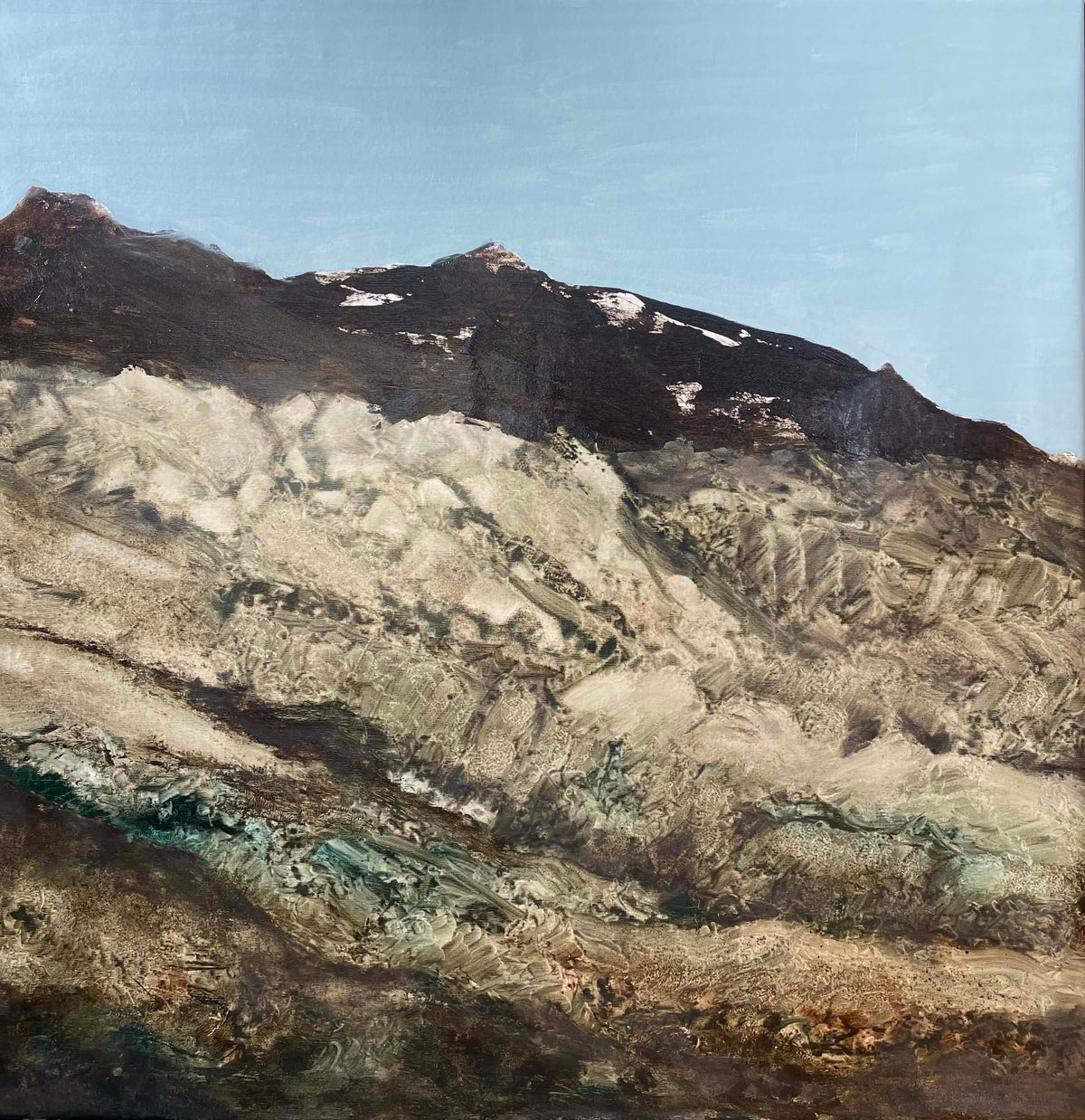 Jökulsker - Skriðjökull. (Nunatakkar)